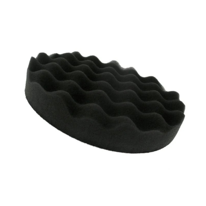 Mousse de lustrage noire Ø76 mm alvéolée