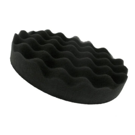 Mousse de lustrage noire Ø76 mm alvéolée