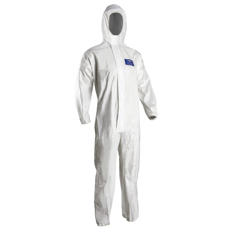 Coverguard : Combinaison 5M30 microporeux 65g/m2Type 5&6 blanc
