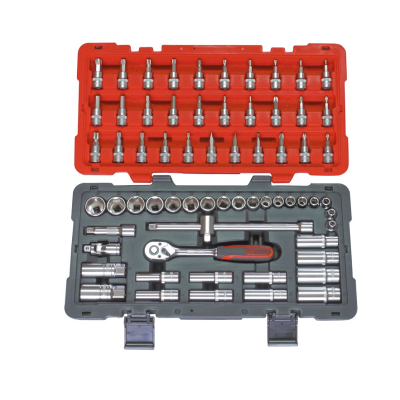 KS TOOLS - Coffret de douilles et accessoires ULTIMATE® 3/8'', 66 pièces