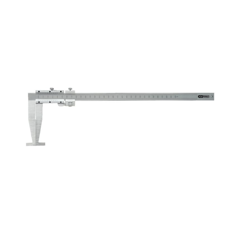 KS TOOLS - Calibre à coulisse en inox pour tambours de frein PL, 0-500 mm