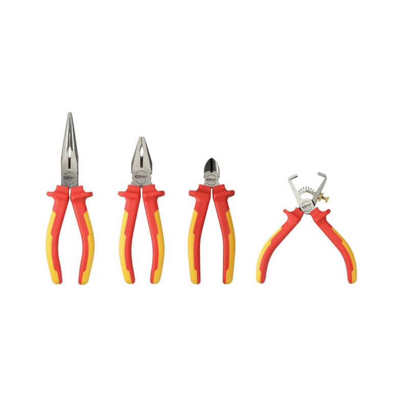 KS TOOLS - Jeu de 4 pinces isolées ERGOTORQUE®