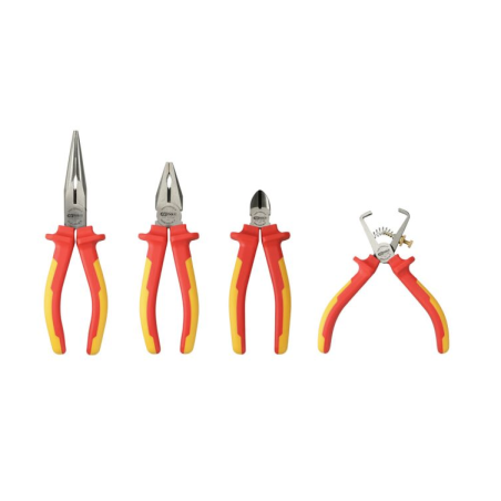 KS TOOLS - Jeu de 4 pinces isolées ERGOTORQUE®