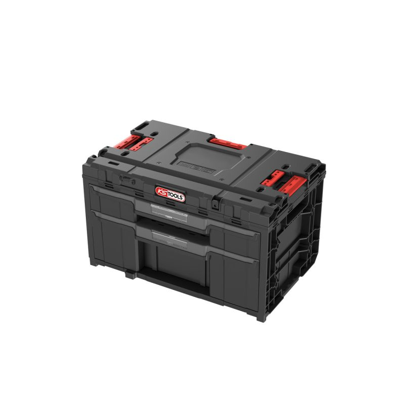 KS TOOLS - Caisse SCM 2 tiroirs, 5 séparateurs amovibles