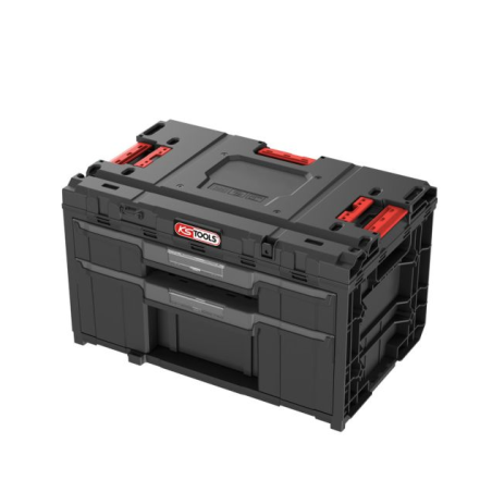 KS TOOLS - Caisse SCM 2 tiroirs, 5 séparateurs amovibles