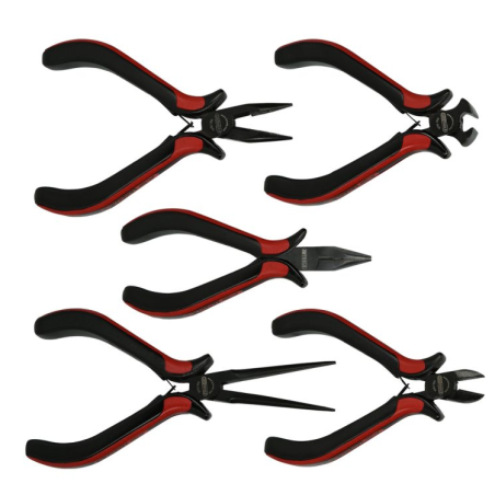 KS TOOLS - Jeu de 5 pinces électroniques