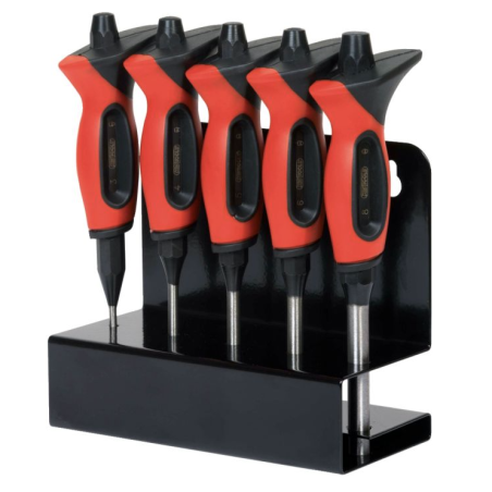KS TOOLS - Présentoir de chasses goupilles brunis 5pcs (3-4-5-6-8mm) L150mm