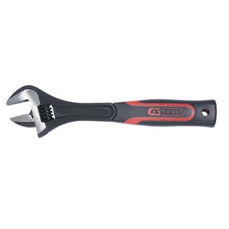 KS TOOLS -  Clé à molette à manche bi-matière, 12'' - L.300 mm