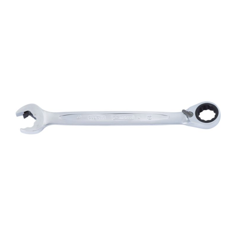 KS TOOLS - Clé mixte à cliquet DUO GEAR®, 19 mm