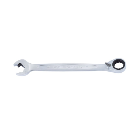 KS TOOLS - Clé mixte à cliquet DUO GEAR®, 18 mm
