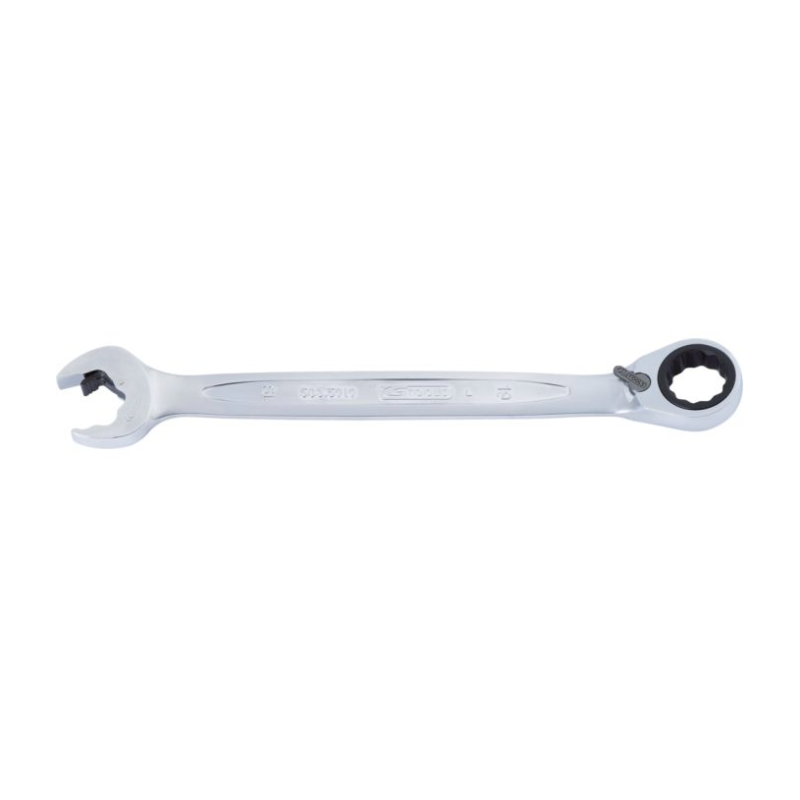 KS TOOLS - Clé mixte à cliquet DUO GEAR®, 17 mm
