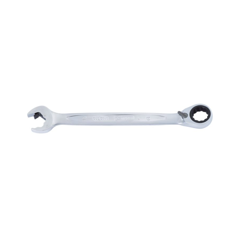KS TOOLS - Clé mixte à cliquet DUO GEAR®, 14 mm