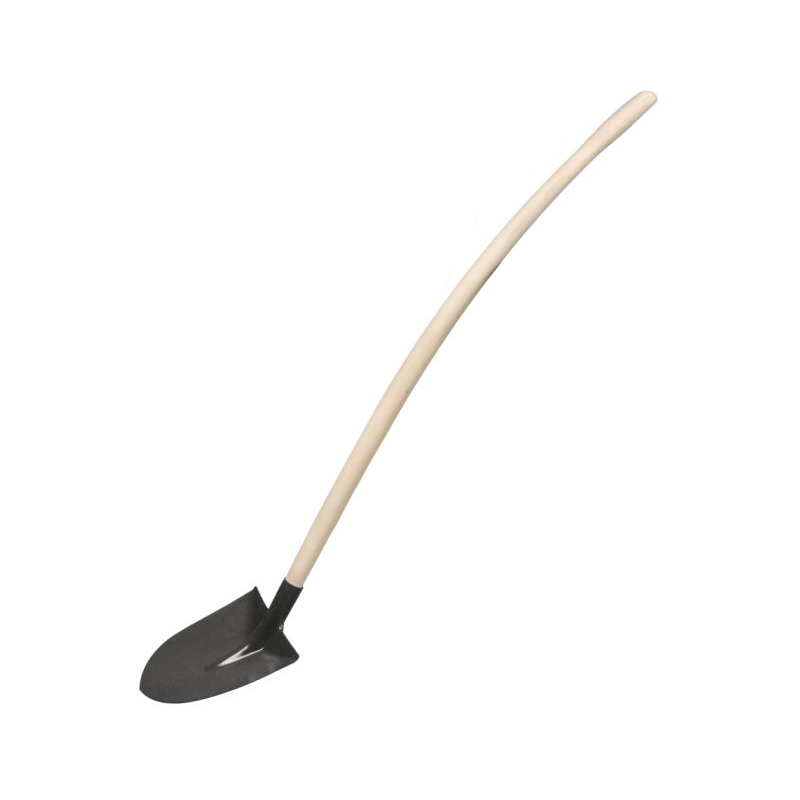 KS TOOLS - Pelle Alsace avec rebords - Manche bois - 20 cm