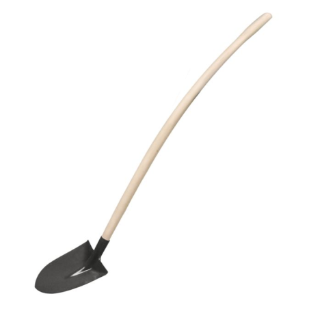 KS TOOLS - Pelle Alsace avec rebords - Manche bois - 20 cm
