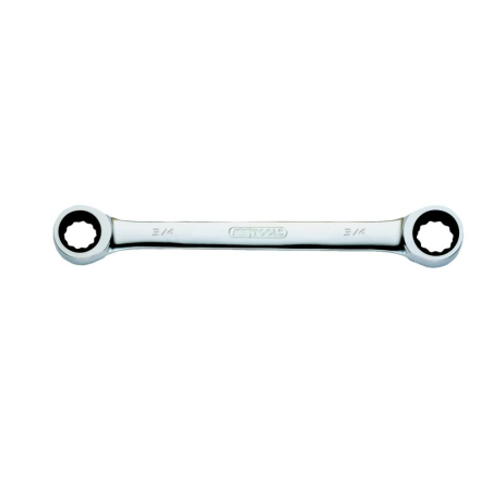 KS TOOLS - Clé polygonale à cliquet GEARplus®, 5/16''x3/8'' mm