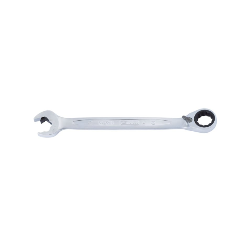 KS TOOLS - Clé mixte à cliquet DUO GEAR®, 13 mm