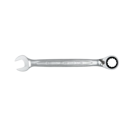 KS TOOLS - Clé mixte à cliquet réversible GEARplus®, 14 mm
