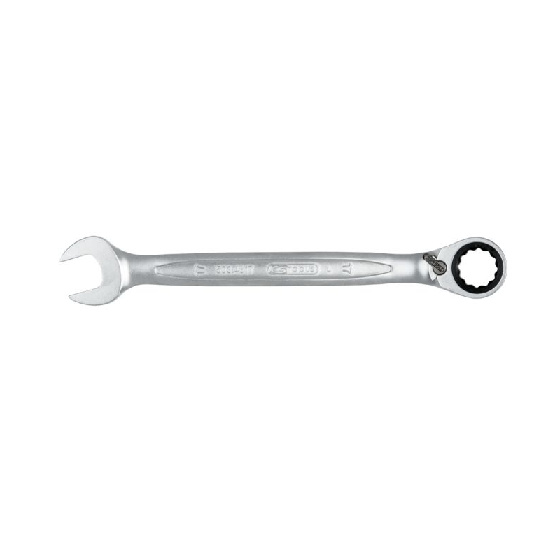 KS TOOLS - Clé mixte à cliquet réversible GEARplus®, 15 mm