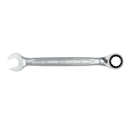 KS TOOLS - Clé mixte à cliquet réversible GEARplus®, 15 mm
