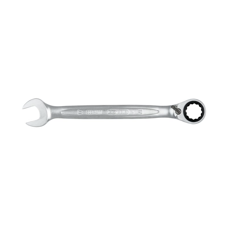 KS TOOLS - Clé mixte à cliquet réversible GEARplus®, 13 mm