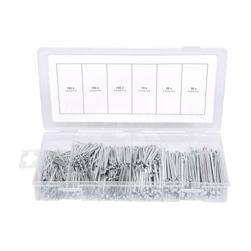 KS TOOLS - Assortiment de goupilles fendues 555 pièces