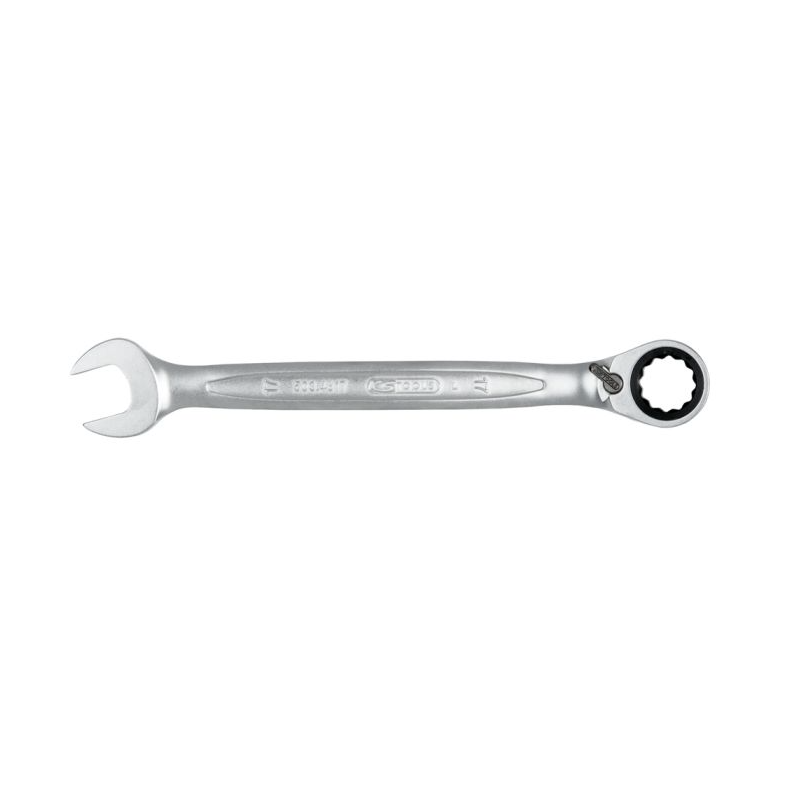 KS TOOLS - Clé mixte à cliquet réversible GEARplus®, 9 mm
