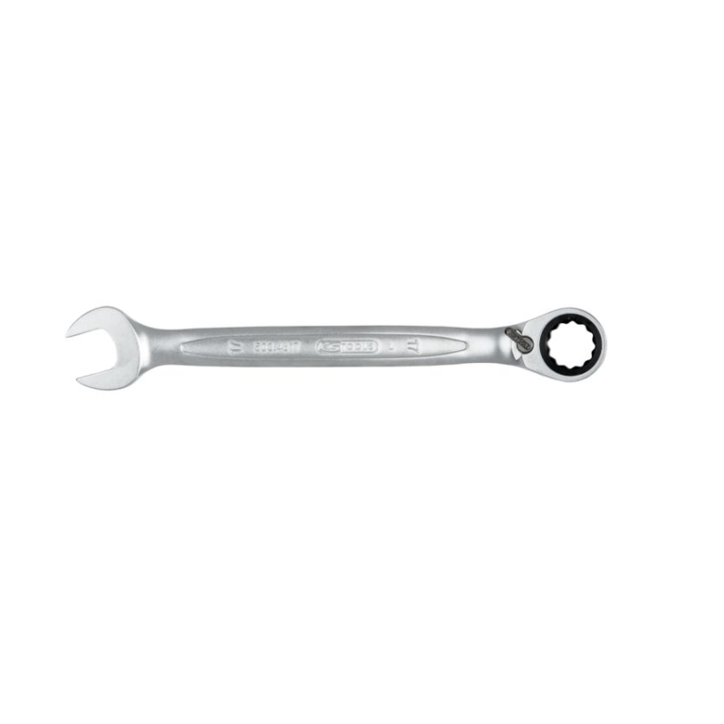 KS TOOLS - Clé mixte à cliquet réversible GEARplus®, 8 mm