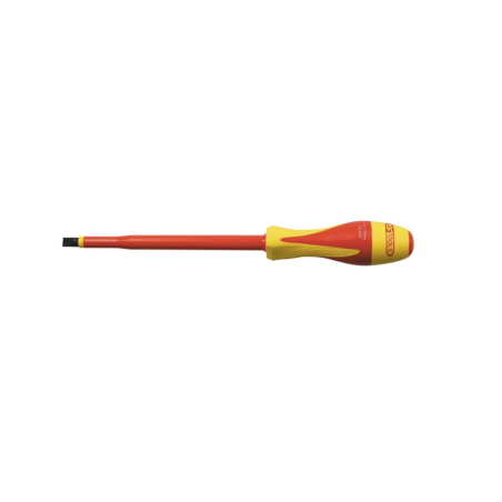 KS TOOLS - Tournevis Fente bi-matière isolé 1000V, 8,0x175 mm