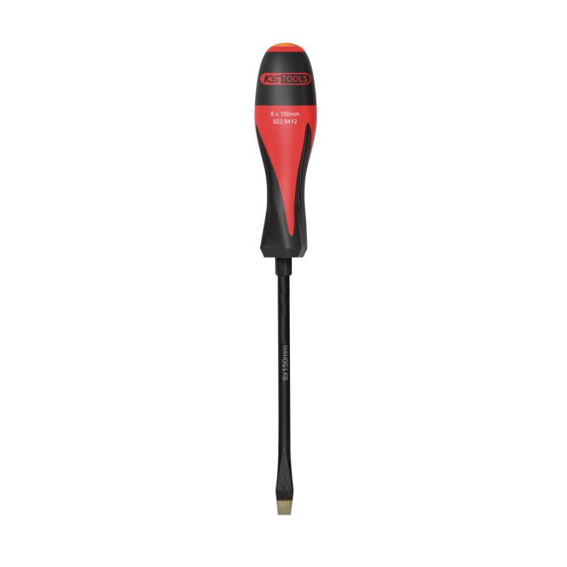KS TOOLS - Tournevis ULTIMATEgrip Fente, 8 mm - L.150 mm