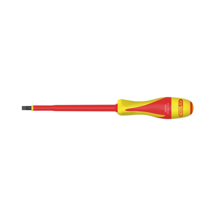KS TOOLS - Tournevis Fente bi-matière isolé 1000V, 6,5x150 mm