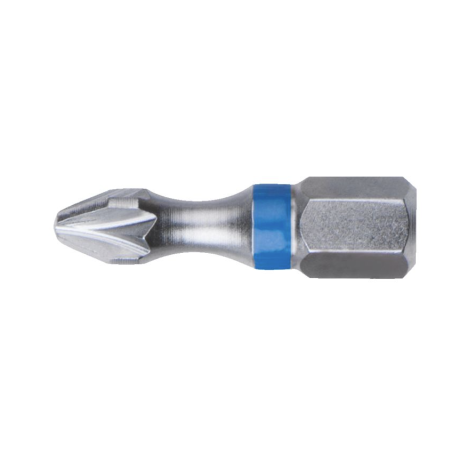 KS TOOLS - Boite de 5 embouts de vissage à code couleur TORSIONpower®, L. 25 mm