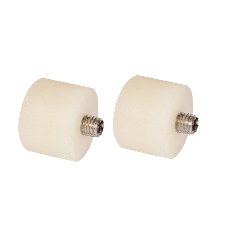 KS TOOLS - Jeu de deux embouts nylon pour maillet à tête 28 mm