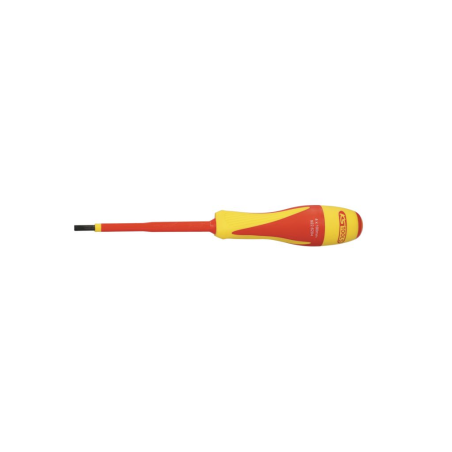 KS TOOLS - Tournevis Fente bi-matière isolé 1000V, 4,0x100 mm