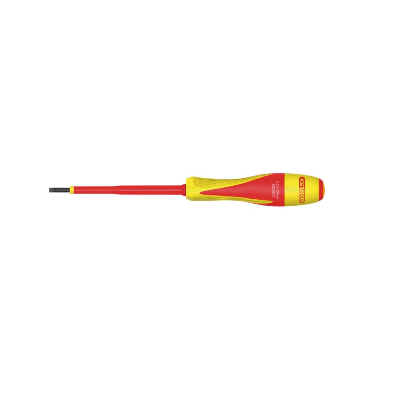 KS TOOLS - Tournevis Fente bi-matière isolé 1000V, 3,0x100 mm