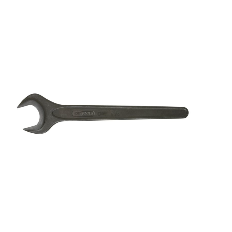 KS TOOLS - Clé à fourches simple brunie, 80 mm