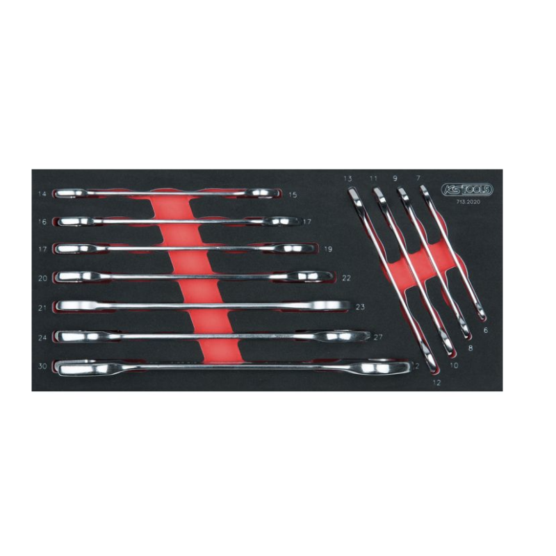KS TOOLS - Module de clés à fourches, 11 pièces