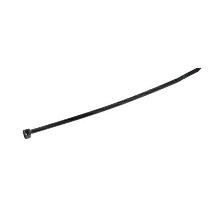 KS TOOLS - Sachet de colliers nylon noirs 430 x 7,6 mm, 100 pcs