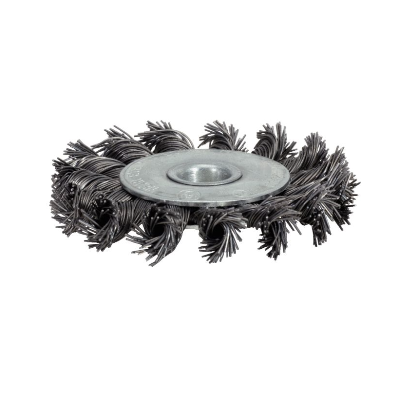 KS TOOLS - Brosse circulaire acier torsadé 0,5 mm, Ø 125 mm