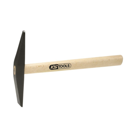 KS TOOLS - Marteau à piquer les soudures 300g - panne horizontale - manche frêne