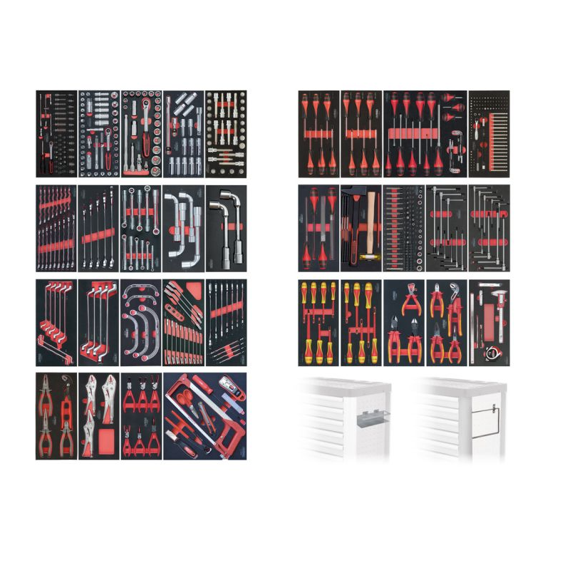 KS TOOLS - Composition d'outillage général pour servante XL, 562 pièces
