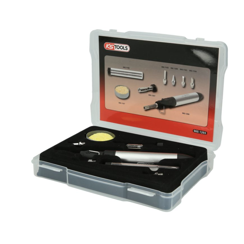 KS TOOLS - Micro set de soudure, 8 pcs.