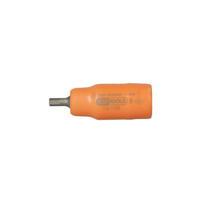 KS TOOLS - Douille tournevis 6 pans isolée, 1/2'' - 5 mm