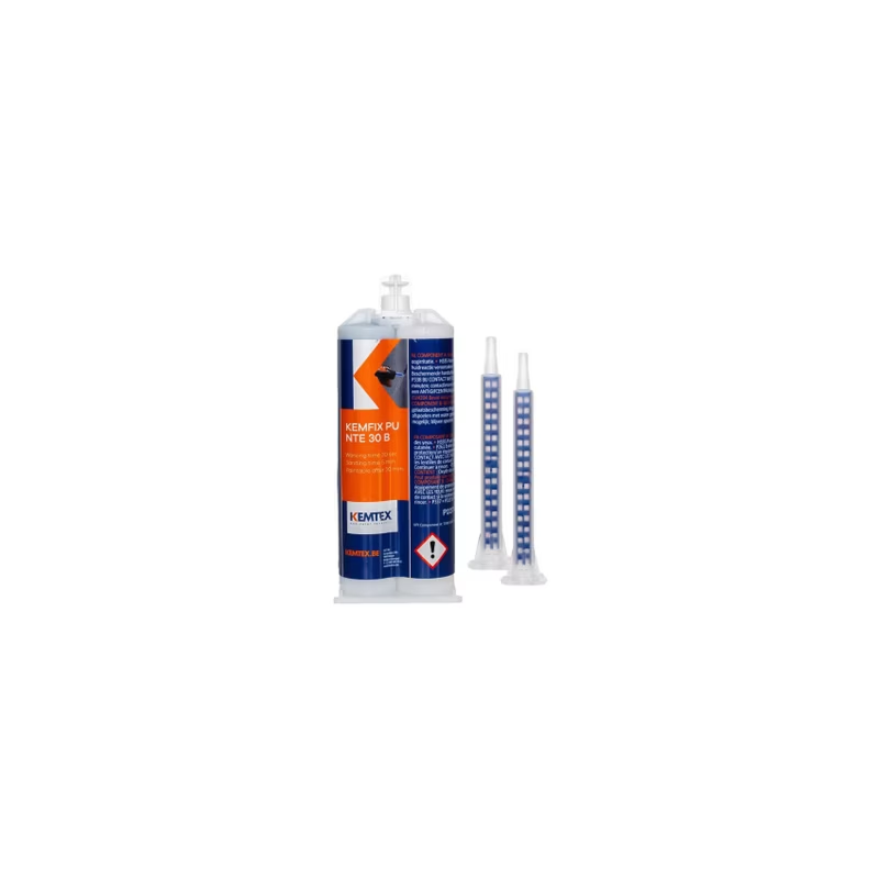KEMTEX Kemfix COLLE 2K PU NTE 30B - 50ml - 30 SECONDES SECHAGE