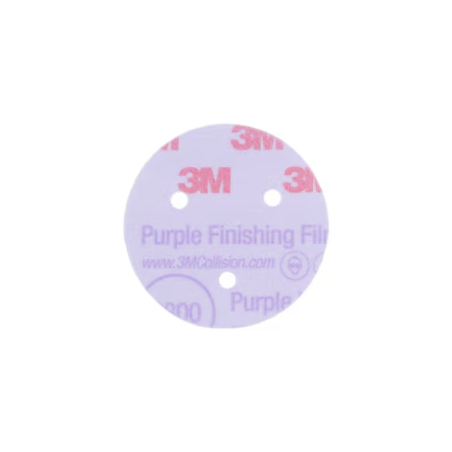 Disque abrasif de finition Violet film Hookit™ 260L, 75 mm, 3 trous, P1500