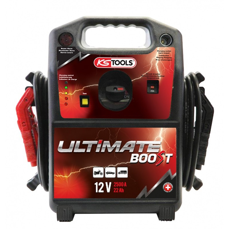 Booster à batterie 12V - 2500 A