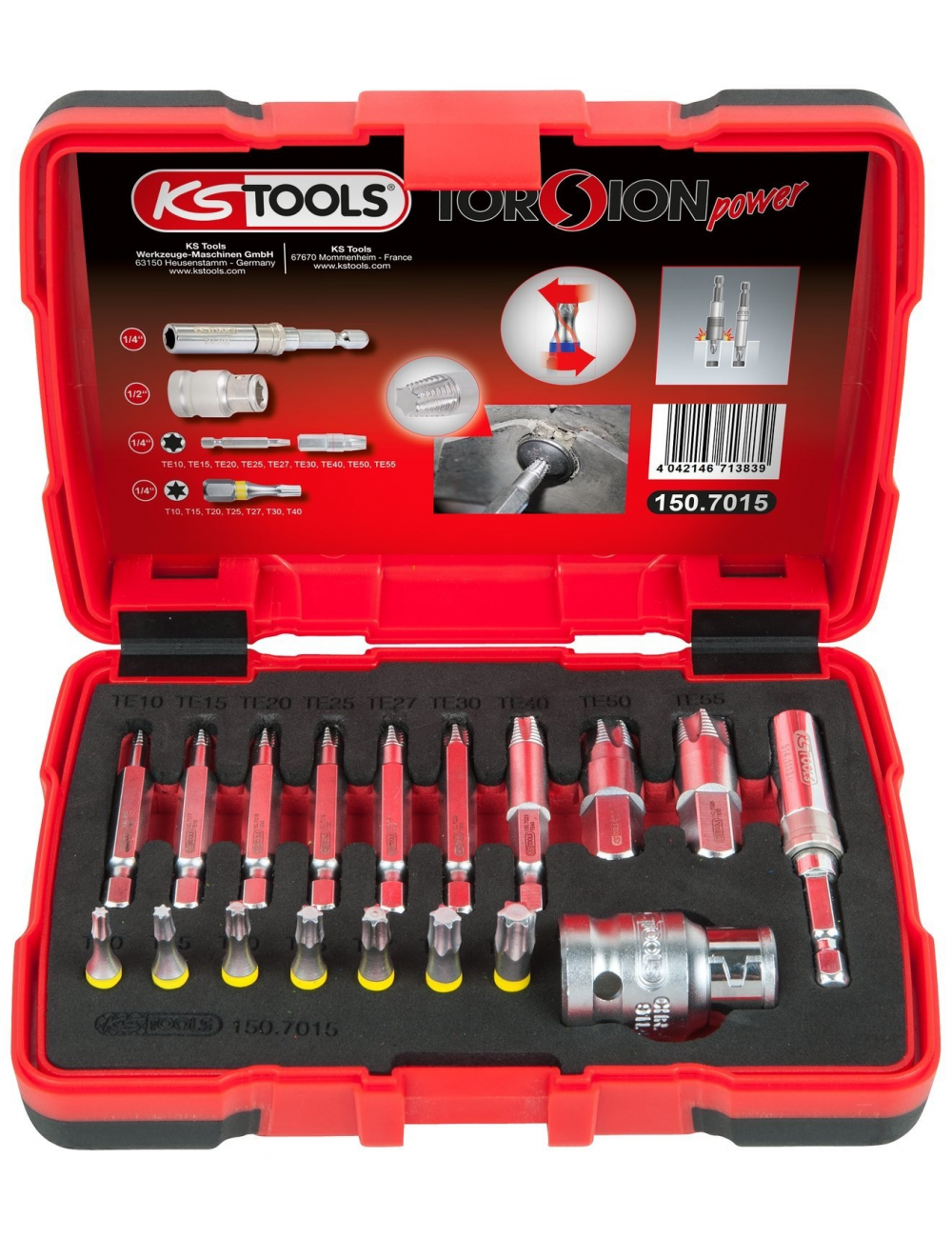 KS Tools - Testeurs d'étanchéïté de joint de culasse - Système de
