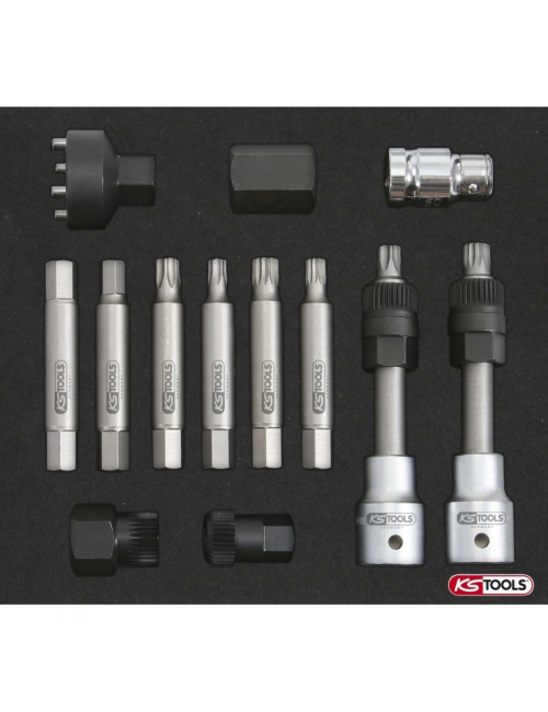 KS Tools - Jeu d'outils de calage moteur Renault, Nissan, Mercedes,Opel 1.6,  5 pcs