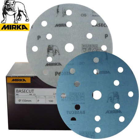 50 disques BASECUT 150mm 15T Grip P60