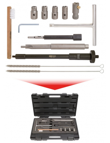 KS Tools - Support pour tête de fraisage entraînement 19mm / 3/8'' , L.175  mm