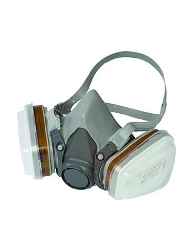 Kit demi masque 7500 taille M+2 filtres A2P3+accessoires